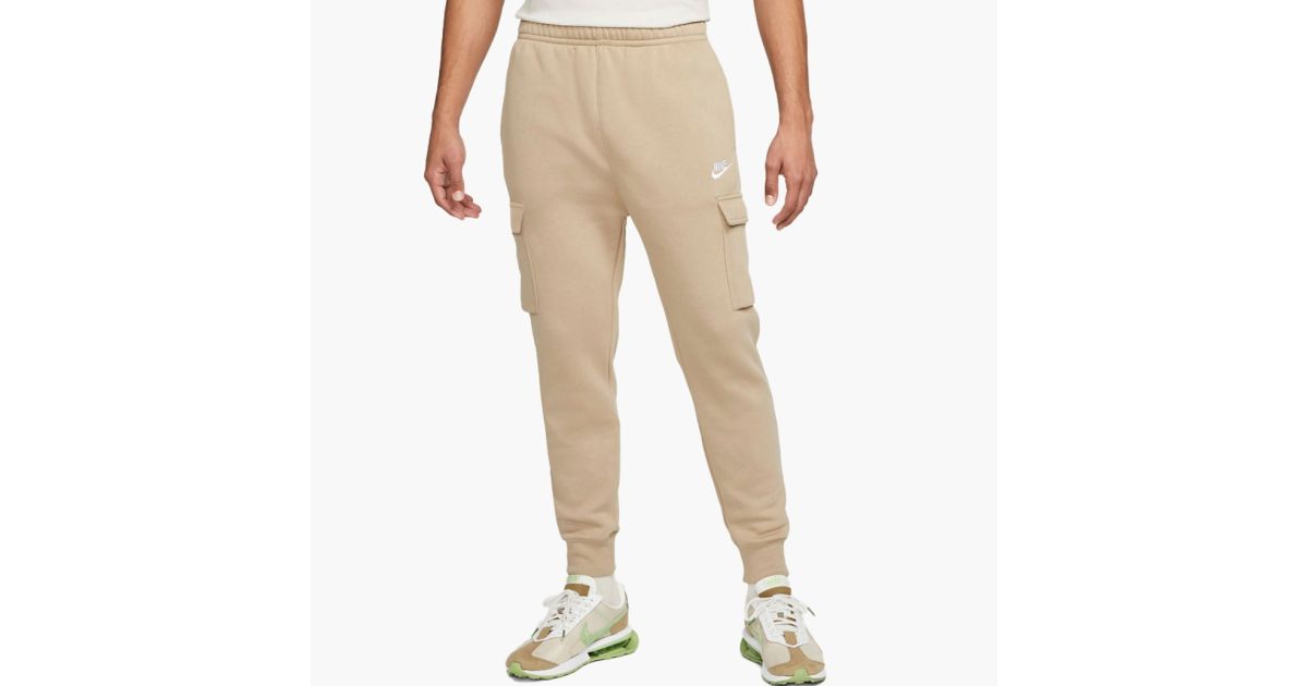 Nike M NSW Club Cargo BB Sweatpants -Men's- Beige - L | Linstashop