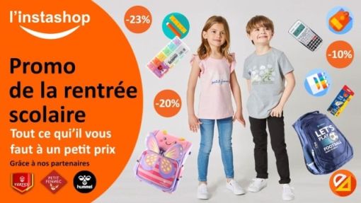 Préparez la rentrée scolaire avec Linstashop