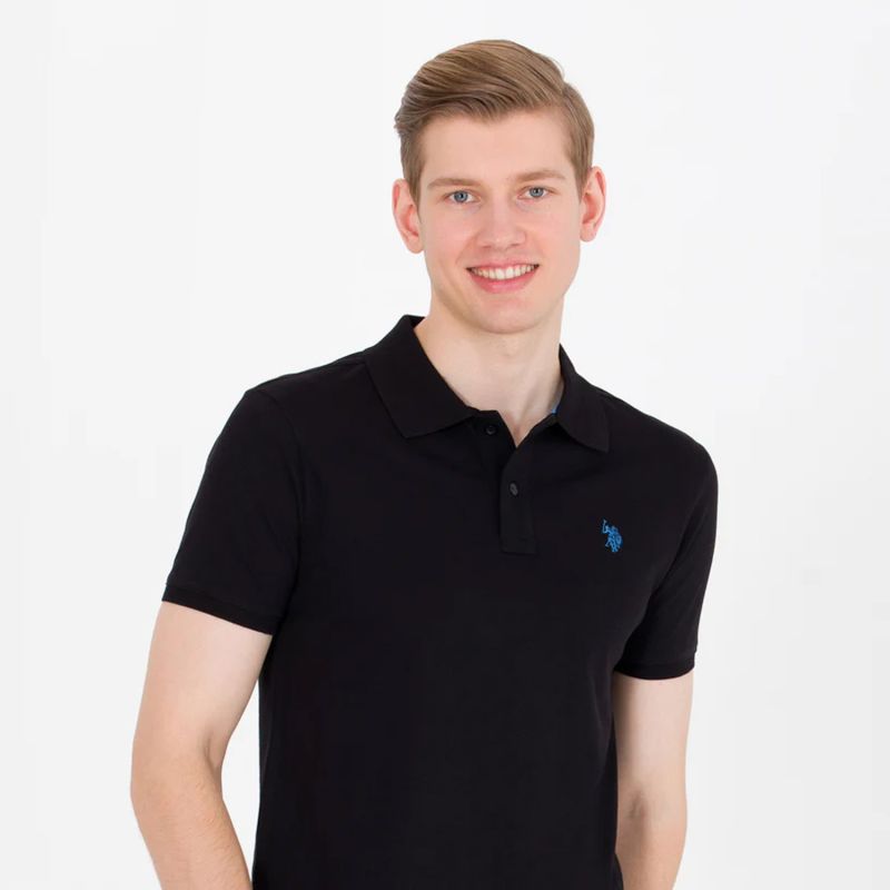 US Polo Assn Men s T shirt blue 1572929VR046 Size 4XL Linstashop