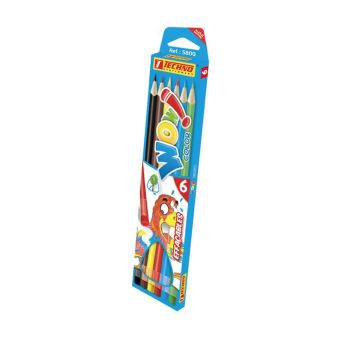 6100374-Crayons de couleurs & Feutres