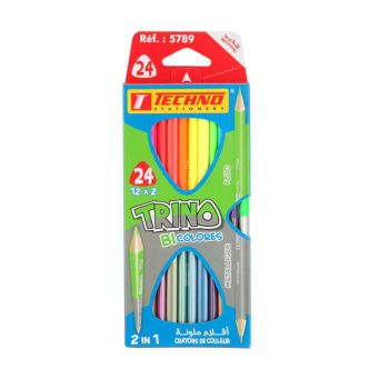 6100374-Crayons de couleurs & Feutres