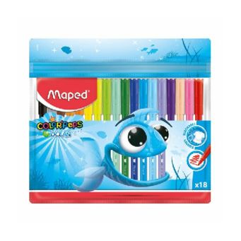 6100374-Crayons de couleurs & Feutres