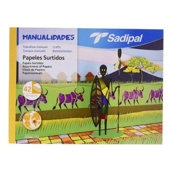 6000402-Papier Couleur & À Decouper