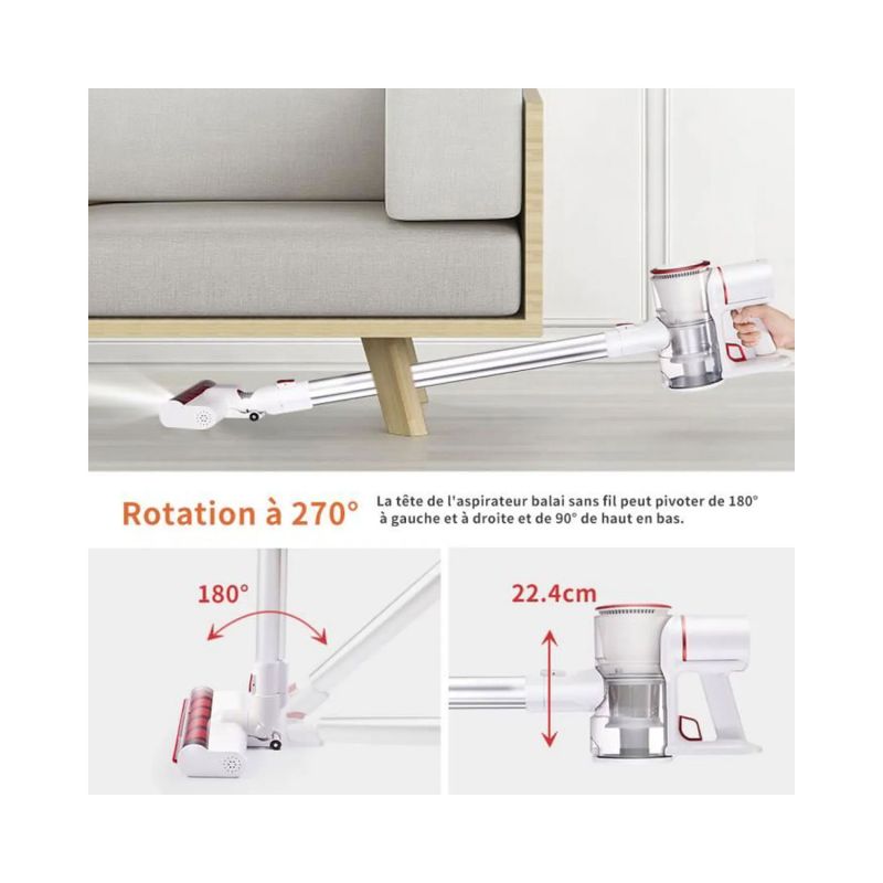 Thomson 2V THVC2312WR cordless stick vacuum cleaner